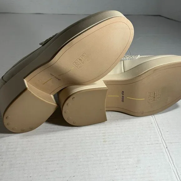 Dolce Vita Cream Loafers - Picture 12 of 16